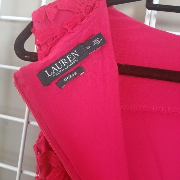 Ralph lauren Crochet Lace Overlay Sheath Dress - Picture 4 of 7